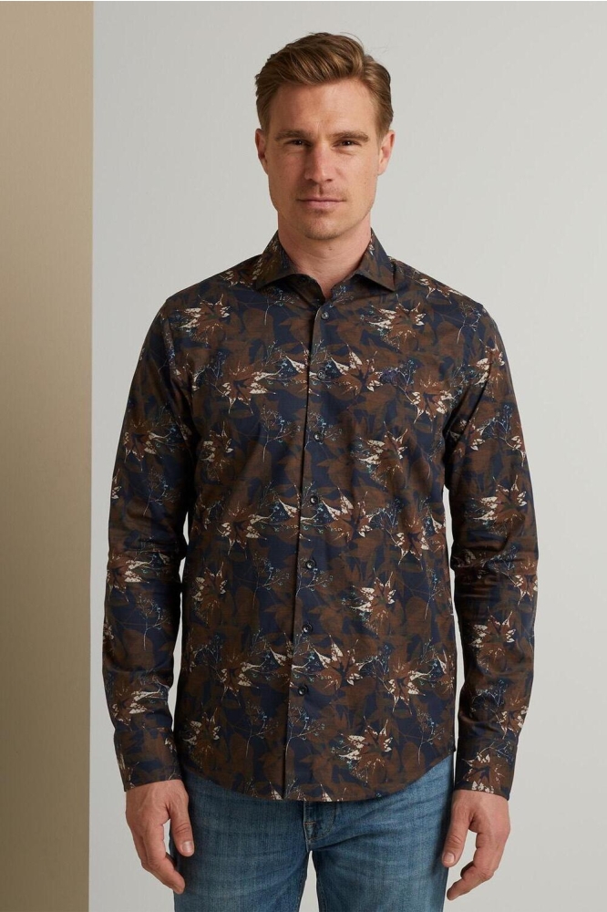 OVERHEMD VAN POPLIN KATOEN MET STRETCH VSI2309218 5361